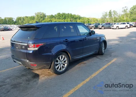 2016 Land Rover Range Rover Sport 3.0L V6 Supercharged Hse из США, поврежденный, VIN SALWR2PFXGA114722